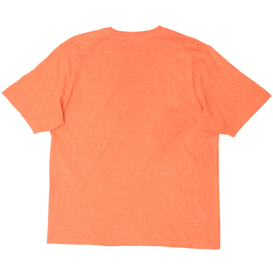 Mens Carhartt Loose Fit Pocket Workwear T-Shirt Orange XL