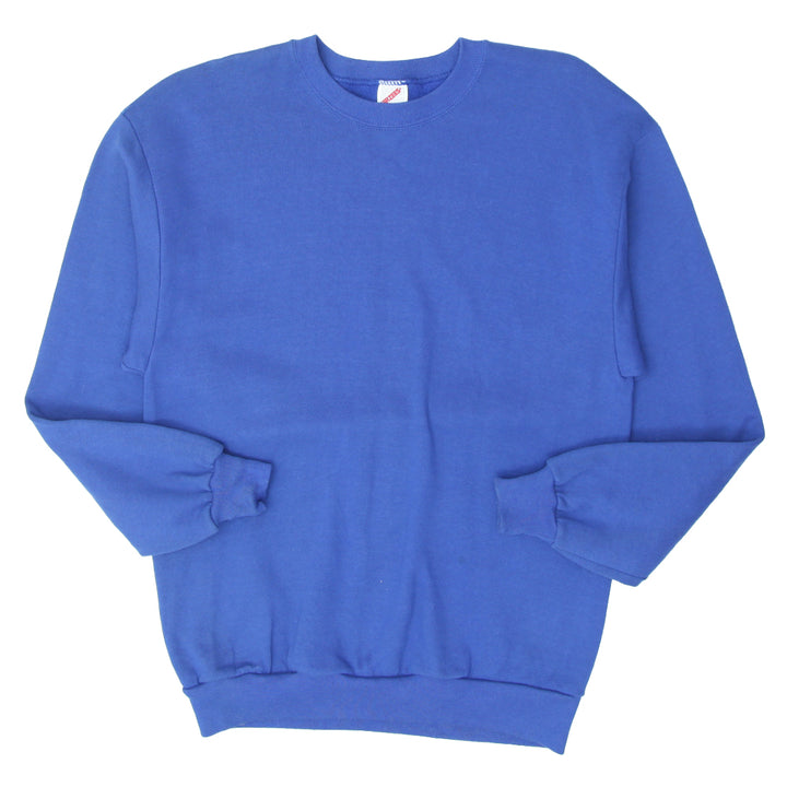 Vintage Jerzees Crewneck Blue Sweatshirt Made in USA