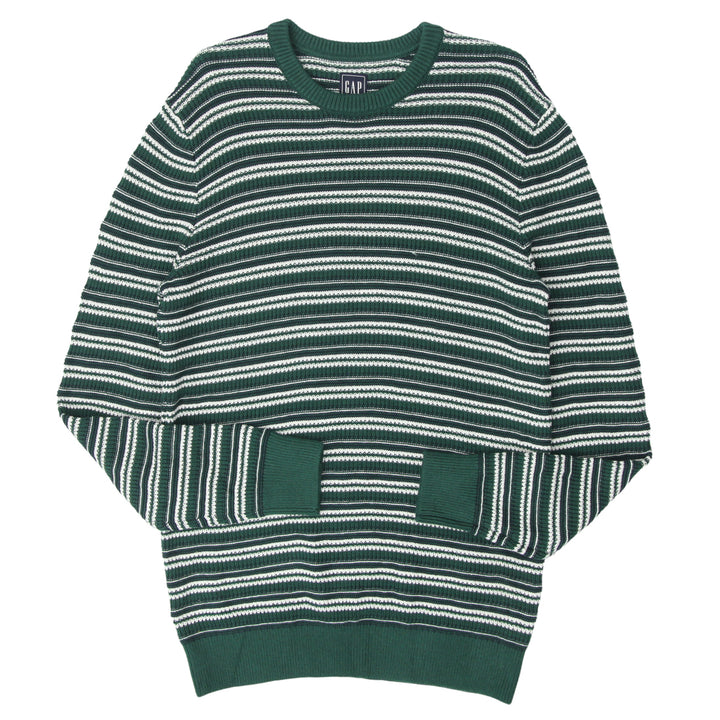 Gap Pattern Knit Crewneck Mens Sweater