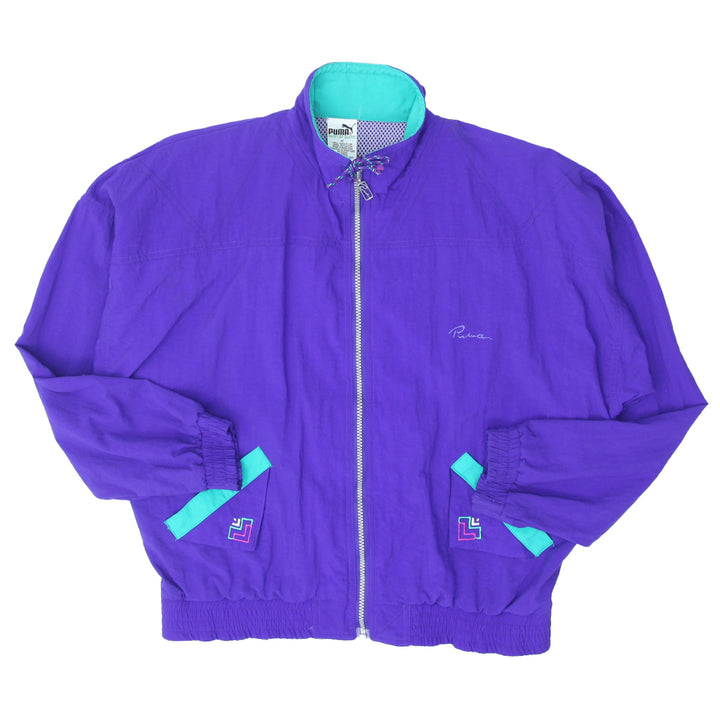 Vintage Puma Windbreaker Ladies Purple Jacket