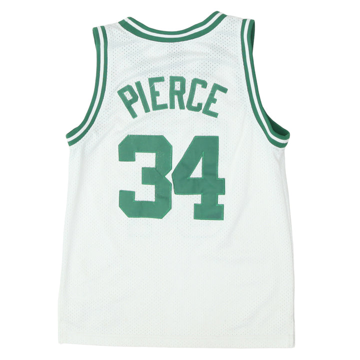 Vintage Nike NBA Celtics #34 Pierce Youth Boys Basketball Jersey