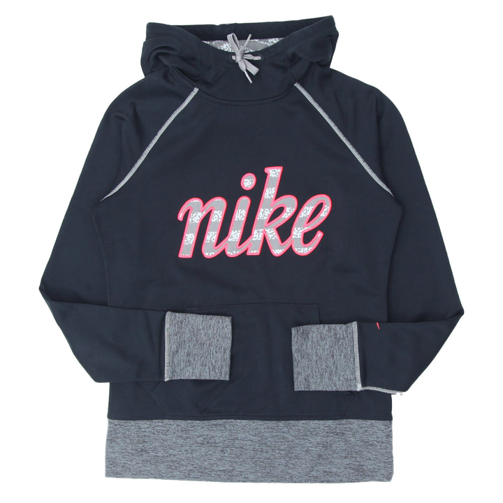 Ladies Nike Therma-Fit Spell Out Pullover Hoodie