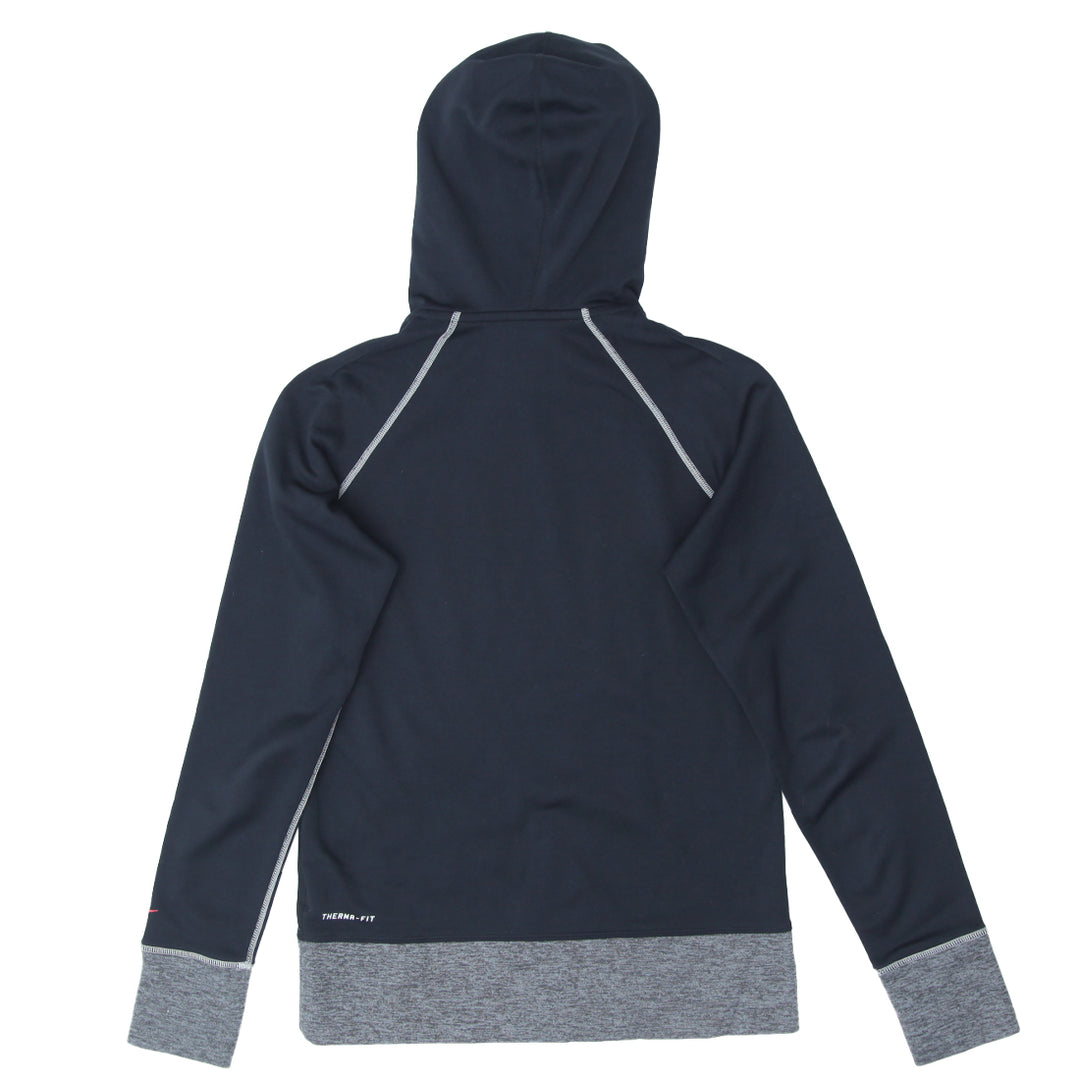 Ladies Nike Therma-Fit Spell Out Pullover Hoodie