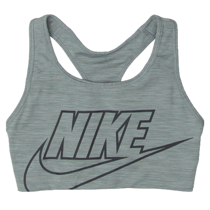 Ladies Nike Spell Out Swoosh Racerback Sports Bra