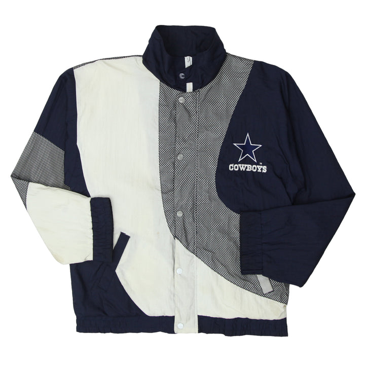 Vintage Chalk Line Dallas Cowboys Full Zip Windbreaker Jacket