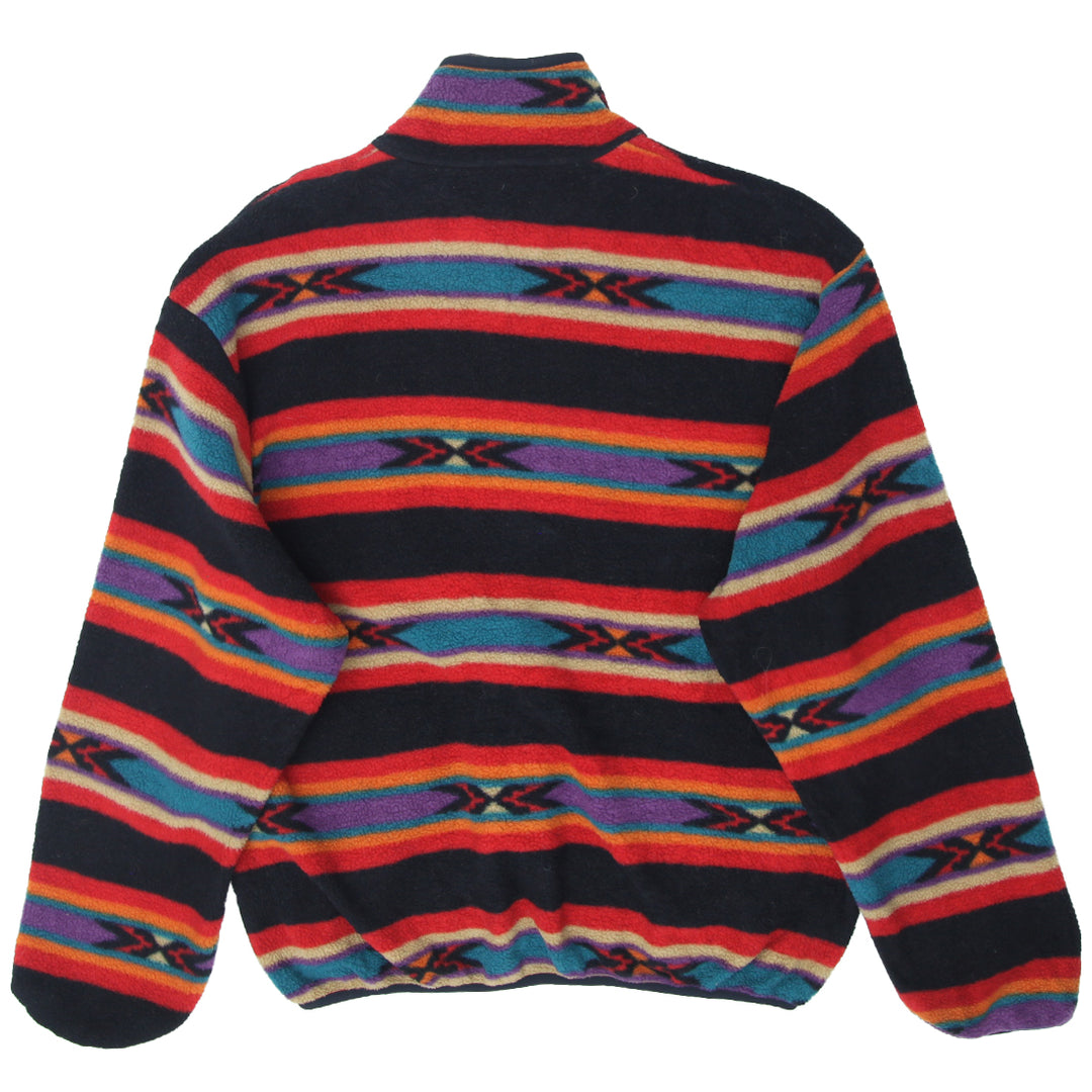 Vintage Woolrich Quarter Zip Fleece Pullover Made In USA