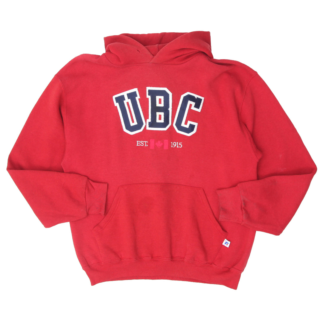 Mens Russell Athletic UBC Red Hoodie
