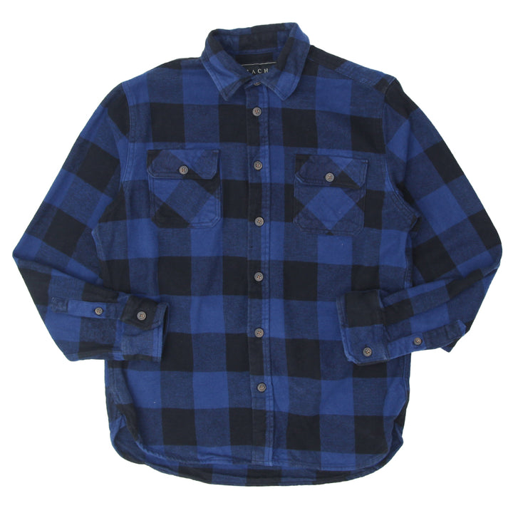 Jachs New York Heavyweight Mens Buttons Up Plaid Shirt