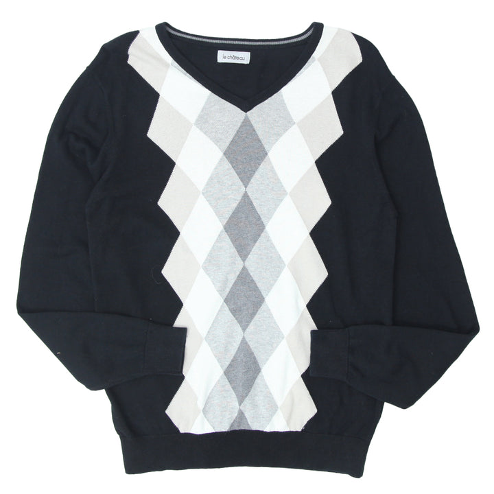 Le Chateau Argyle Mens Sweater