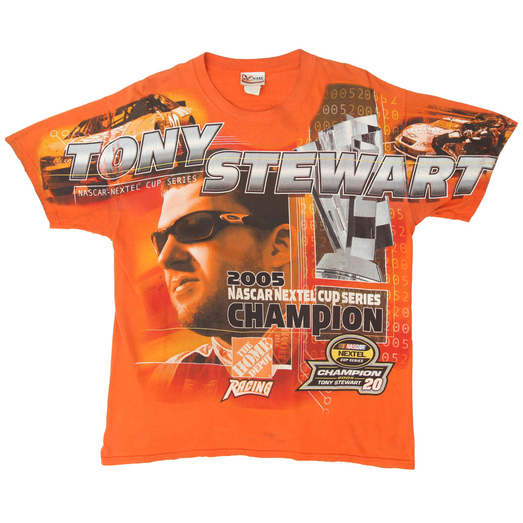 2005 Vintage Tony Stewart Nascar Nextel Cup Series Champion AOP T-Shirt Chase
