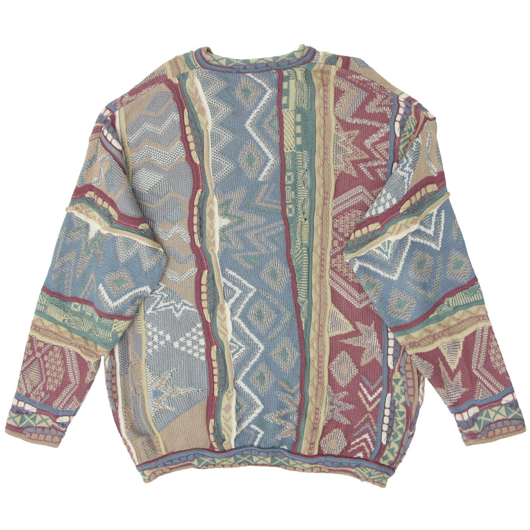 Tosani Coogi Style Mens Vintage Sweater