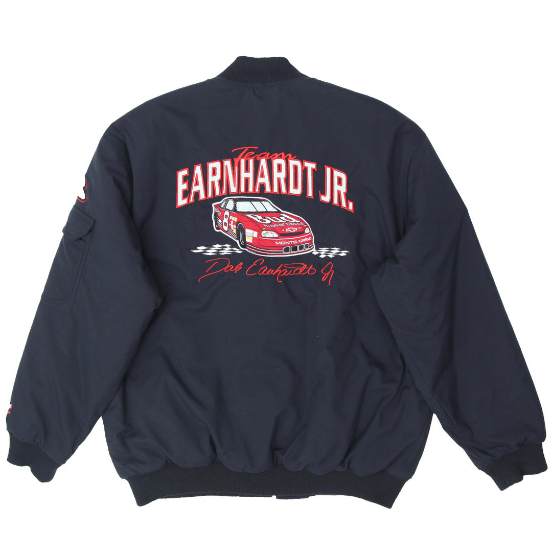 Chase Authentic #8 Dale Earnhardt Jr. Nascar Mens Black Vintage Jacket