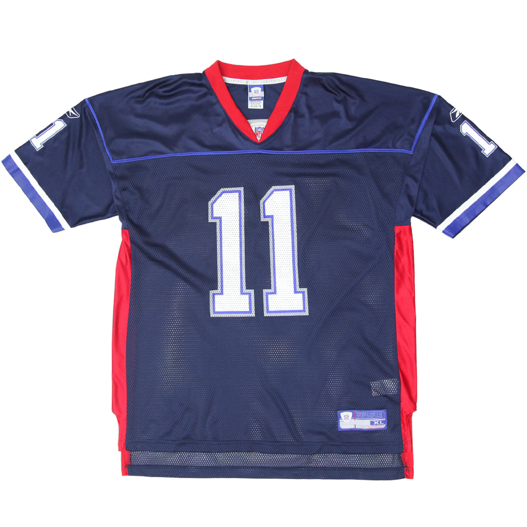 Reebok NFL New England Patriots Drew Bledsoe #11 Mens  Jersey