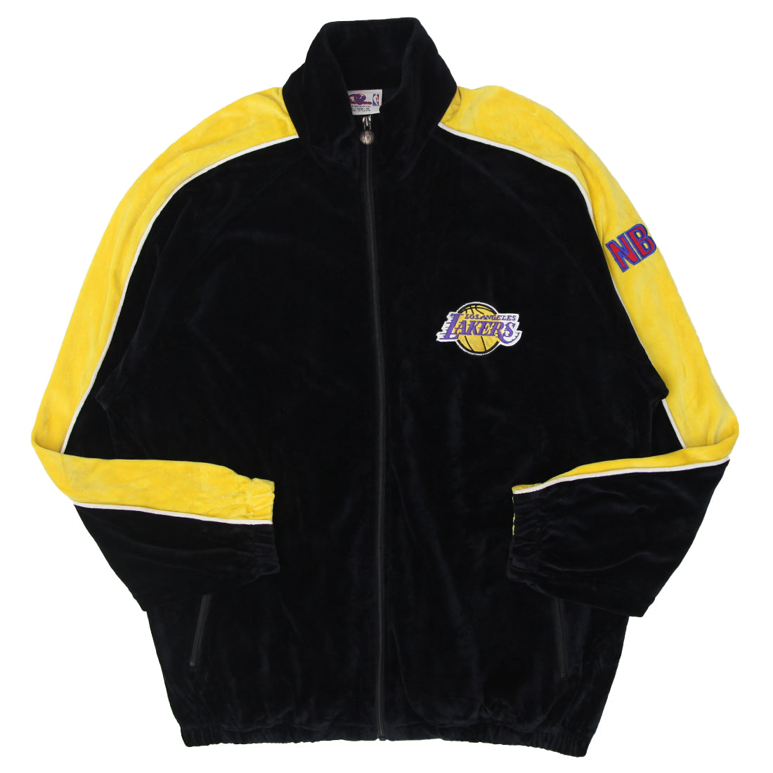 Vintage Unique NBA Los Angeles Lakers Full Zip Velvet Jacket