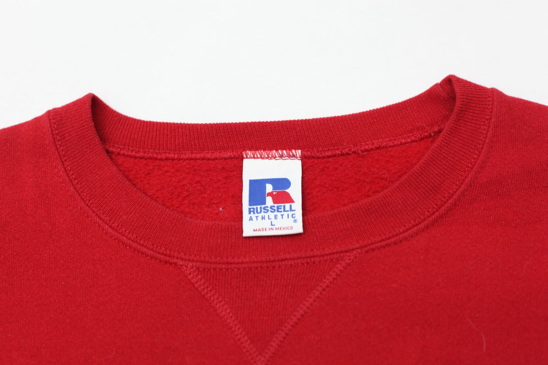 Vintage Russell Athletic Ohio State Red Crewneck Sweatshirt