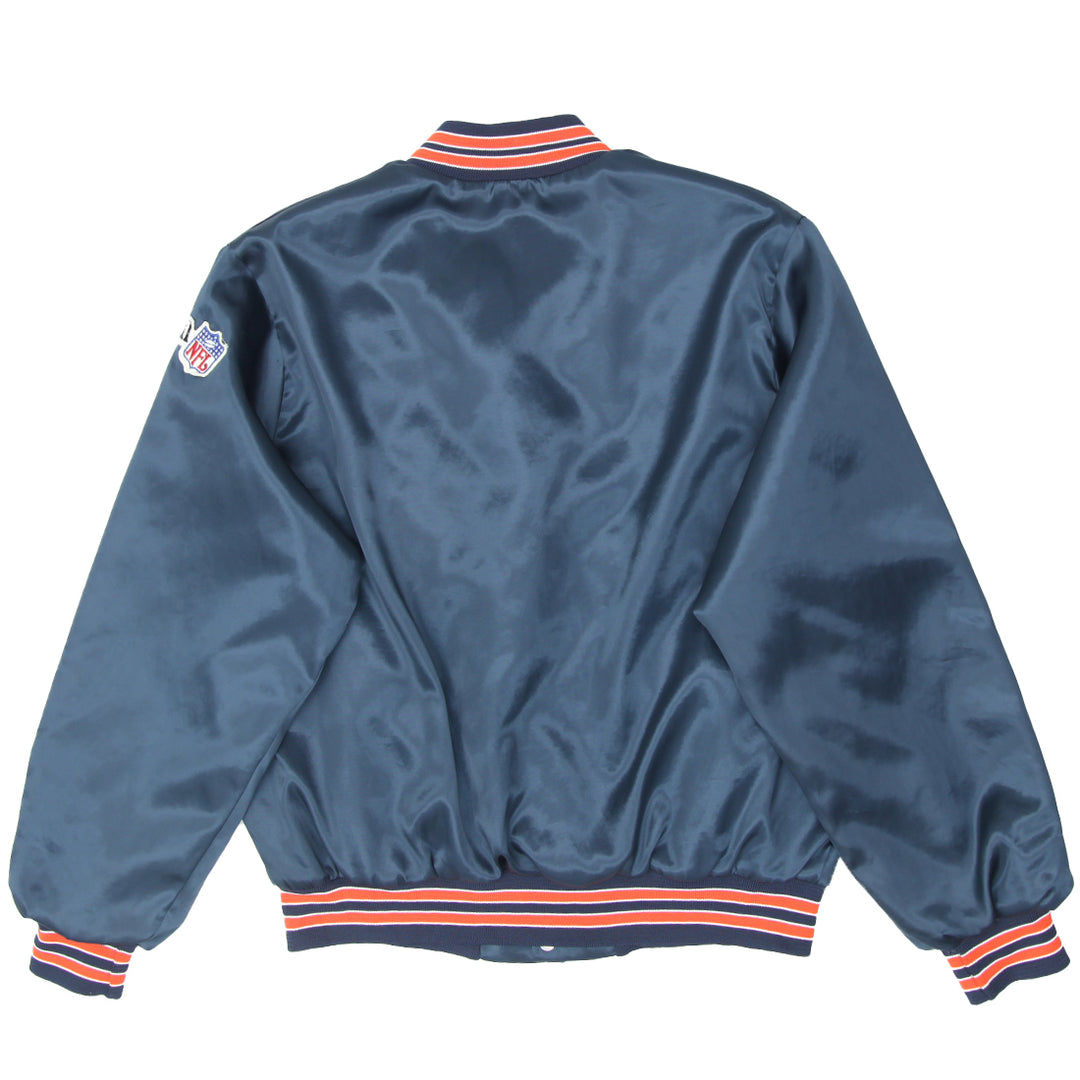 Chicago Bears Team NFL Mens Satin Vintage Bomber Jacket