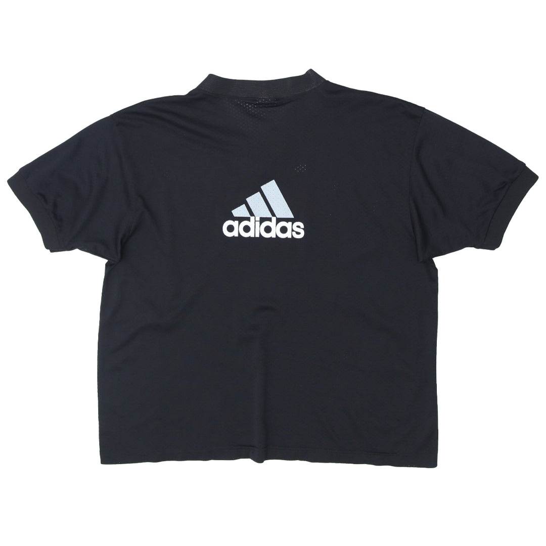 Mens Adidas V-Neck Mesh Sports T-Shirt