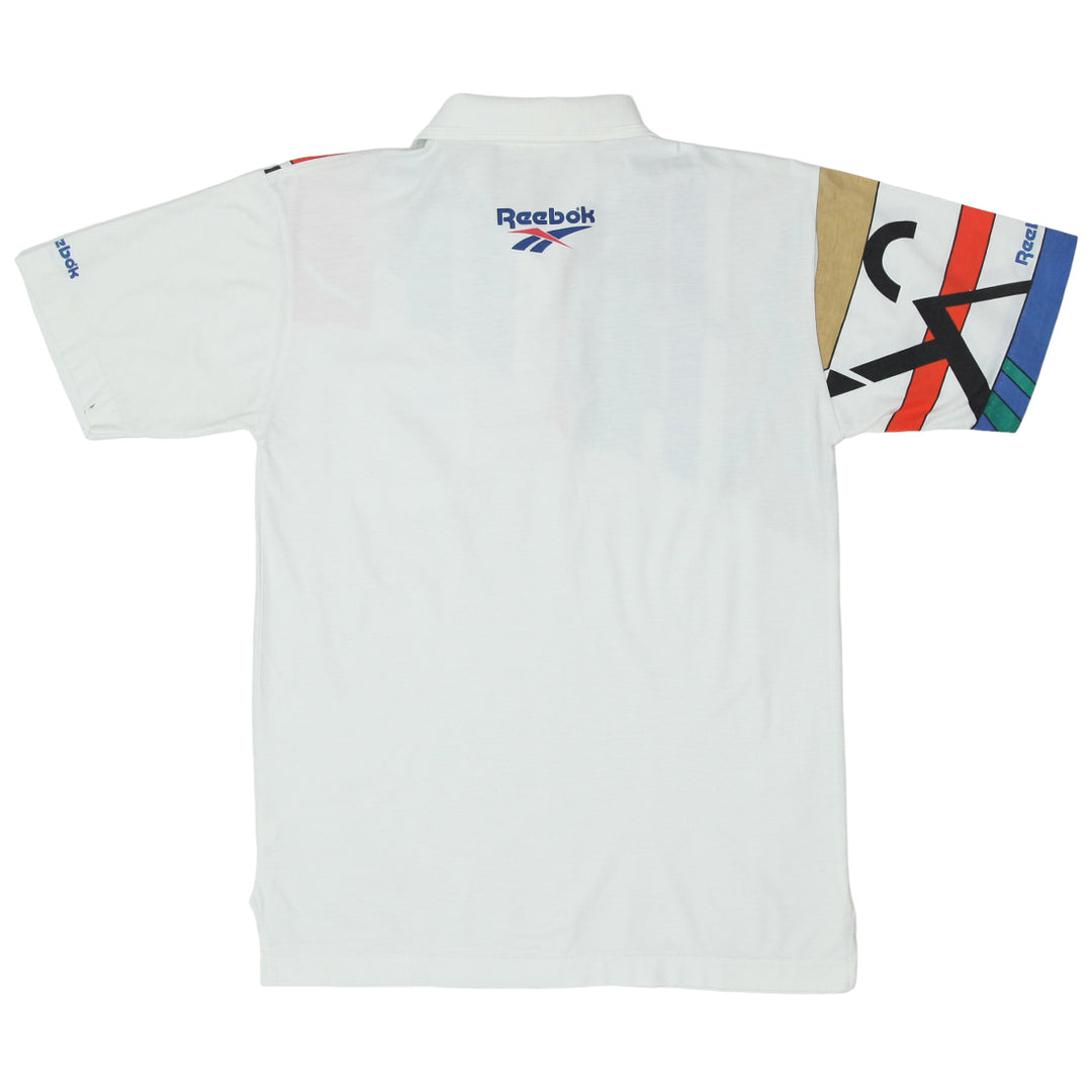 Mens Reebok Logo Embroidered Pocket Polo T-Shirt