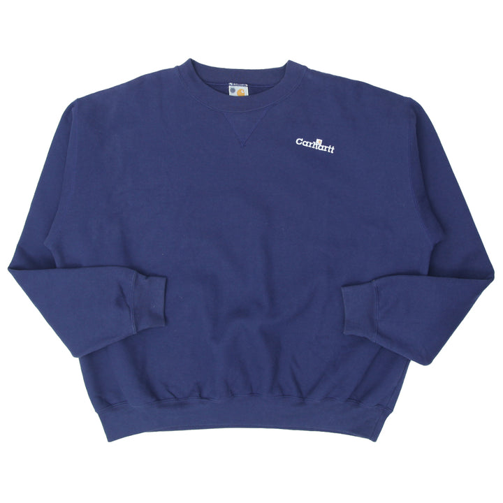 Vintage Carhartt Logo Embroidered Crewneck Sweatshirt