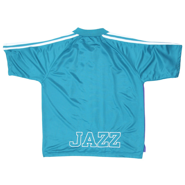 Vintage Champion NBA Utah Jazz Full Zip Warm Up Shirt