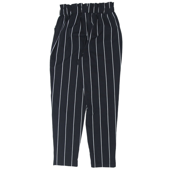 Ladies Streetwear Society Black/White Stripe Pants