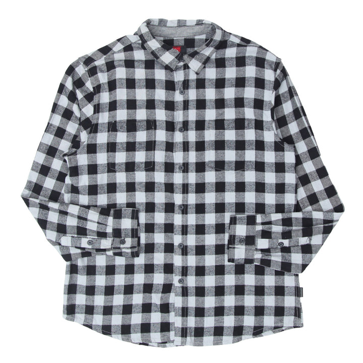 Quicksilver Chekered Button Up Mens Shirt