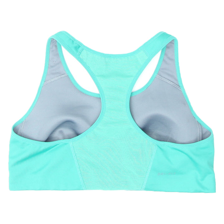 Nike Swoosh Ladies Green Sports Bra