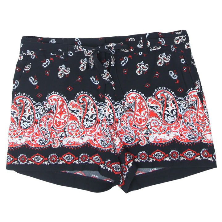 Ladies Ann Taylor Paisley Print Shorts