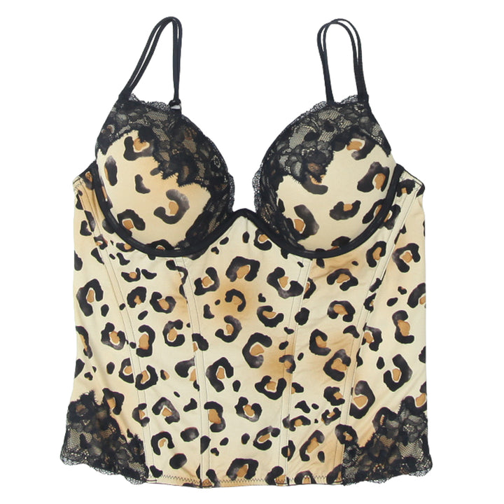 Ladies La Senza Leopard Print Corset