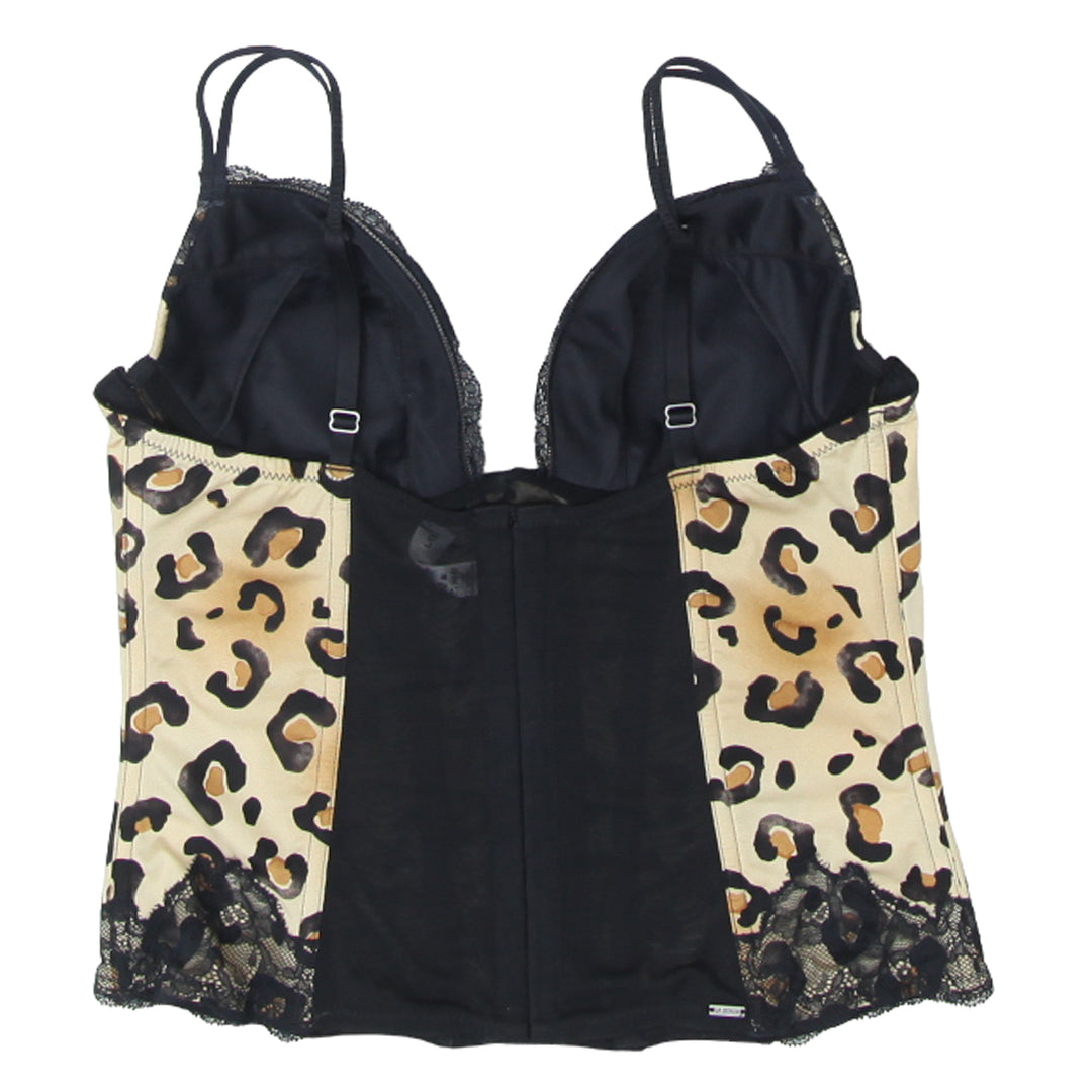 Ladies La Senza Leopard Print Corset