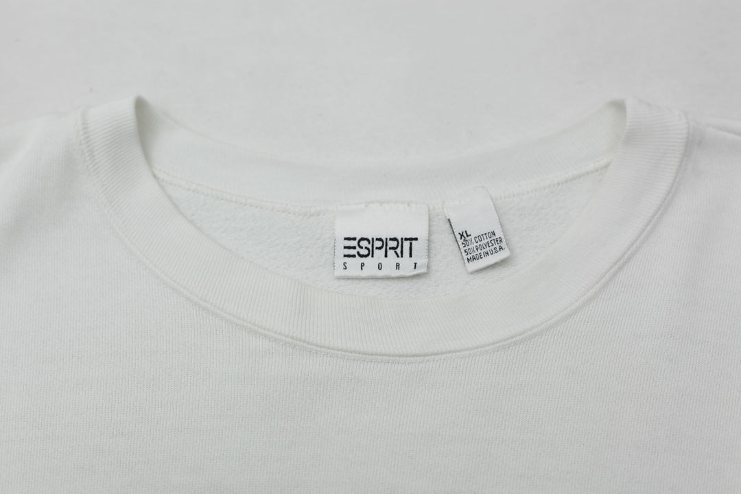 Vintage Esprit Sport Crewneck Sweatshirt Made In USA