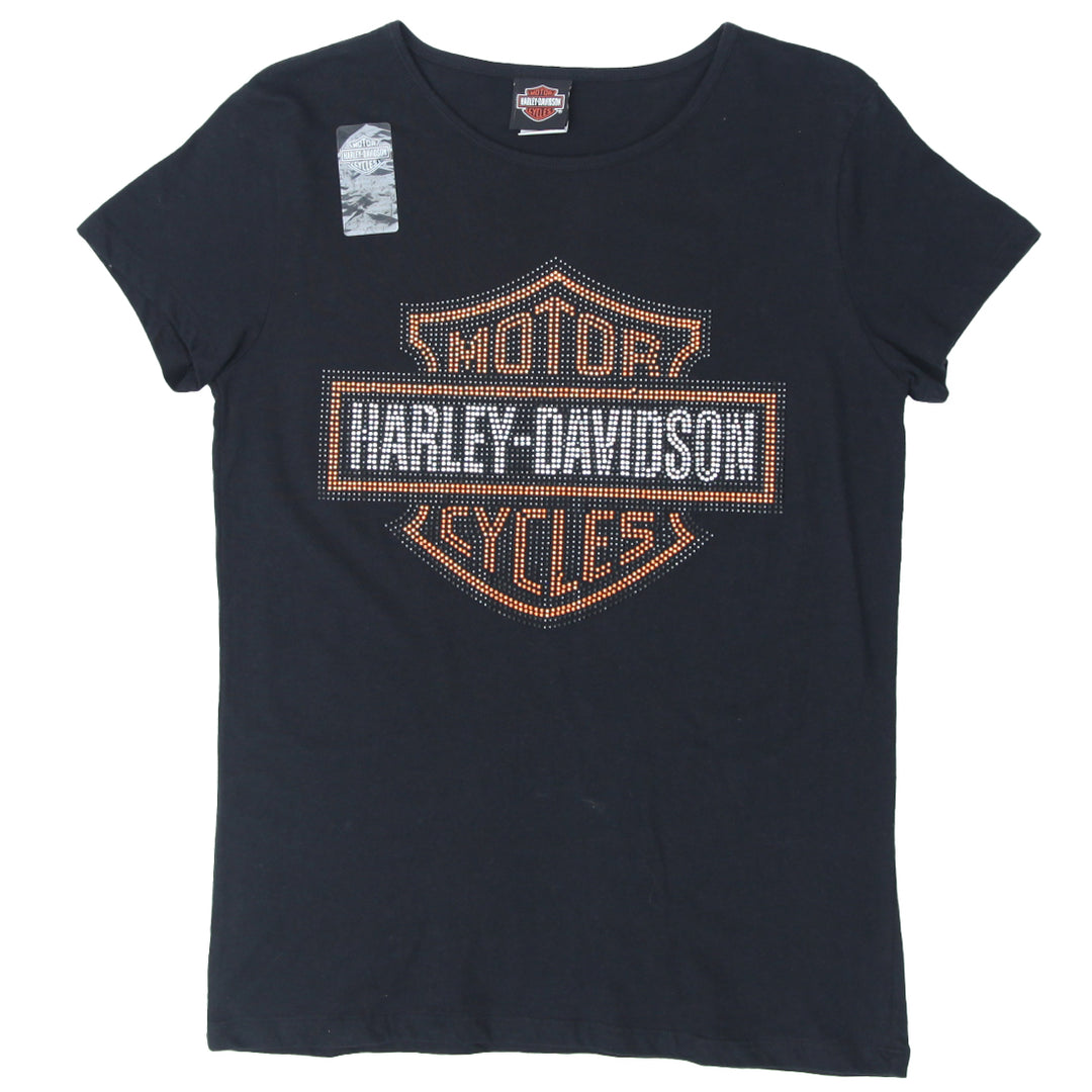 Ladies Harley Davidson Y2K Stone Short Sleeve T-Shirt