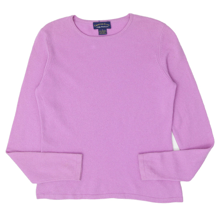 Ladies Charter Club 2 Ply Cashmere Sweater