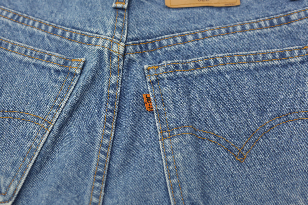 Vintage Levi Strauss # 662 Orange Tab High Waist Jeans
