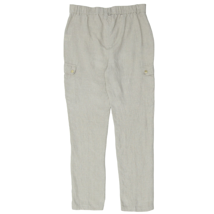 Ladies Bylyse Spenard Y2K Linen Cargo Pants