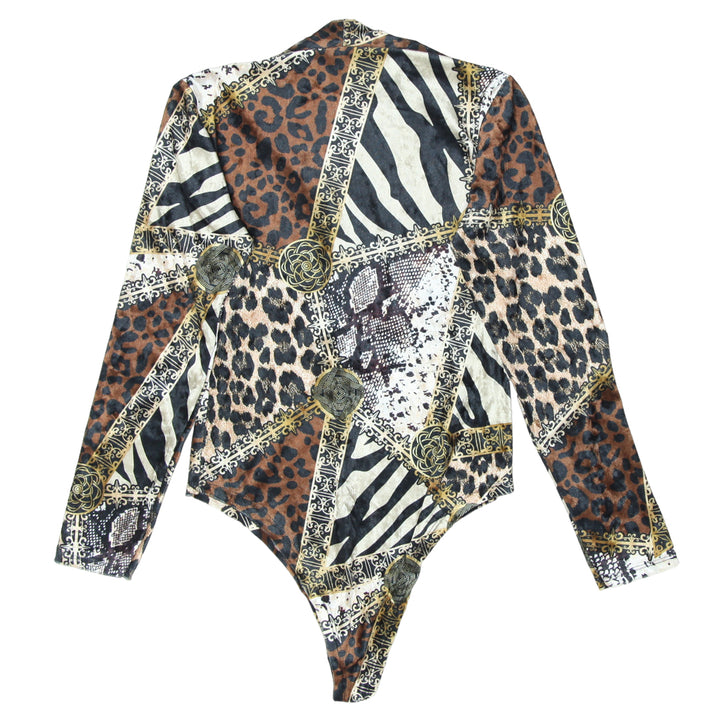 Ladies New Style Printed Bodysuit