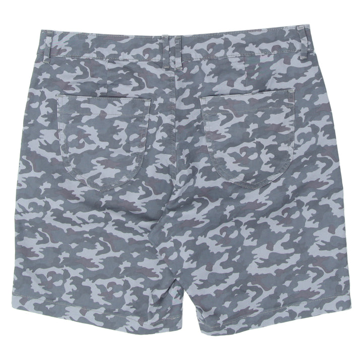 Ladies Lee Regular Fit Mid Rise Camo Shorts