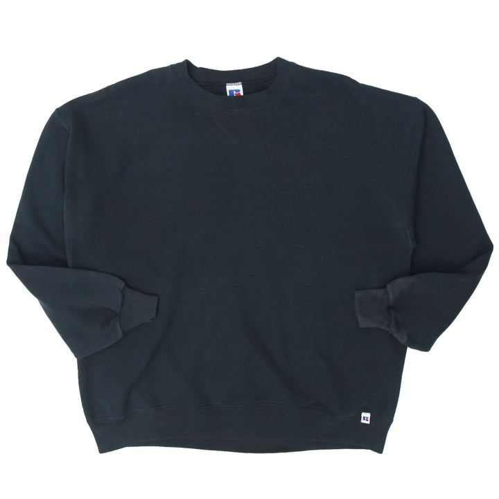 Vintage Russell Athletic Black Crewneck Sweatshirt