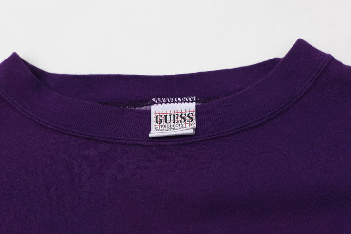 Vintage Guess International Embroidered Sweatshirt Made In USA