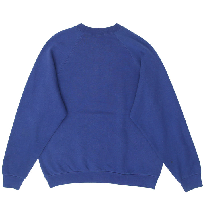 Vintage Fruit of the Loom Navy Crewneck Sweatshirt Made In USA