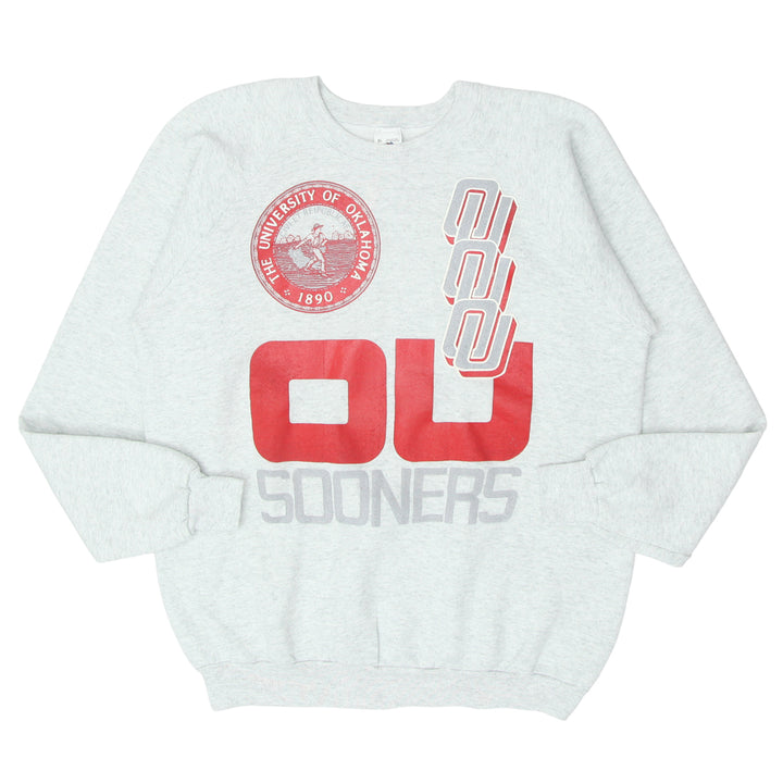 Vintage University Of Oklahoma Sooners Crewneck Sweatshirt Made In USA