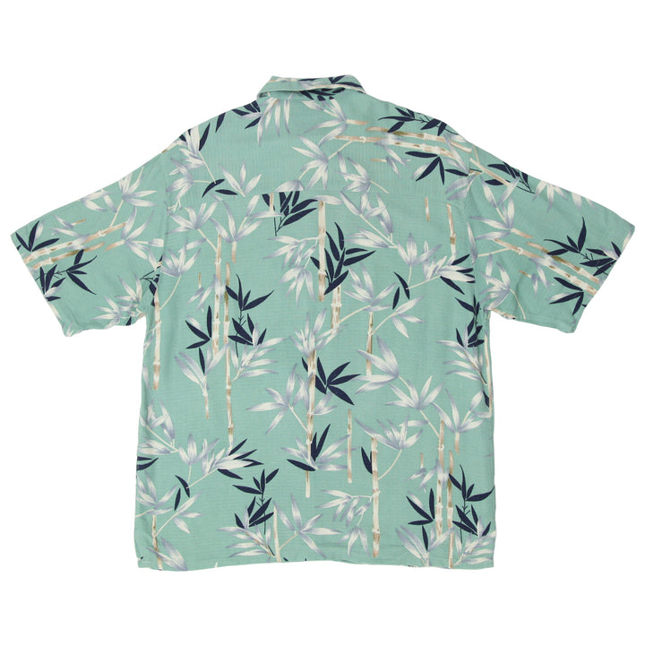 Mens Banana Cabana Leaf Print Hawaiian Shirt