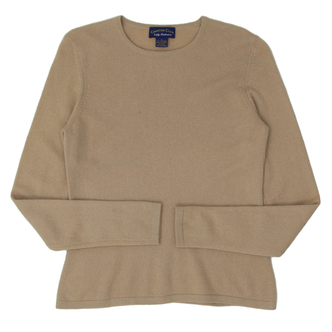 Ladies Charter Club 2 Ply Cashmere Sweater