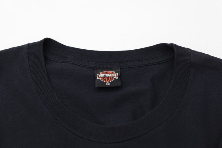 Vintage Harley Davidson Thunder Road Canada T-Shirt Black 2XL