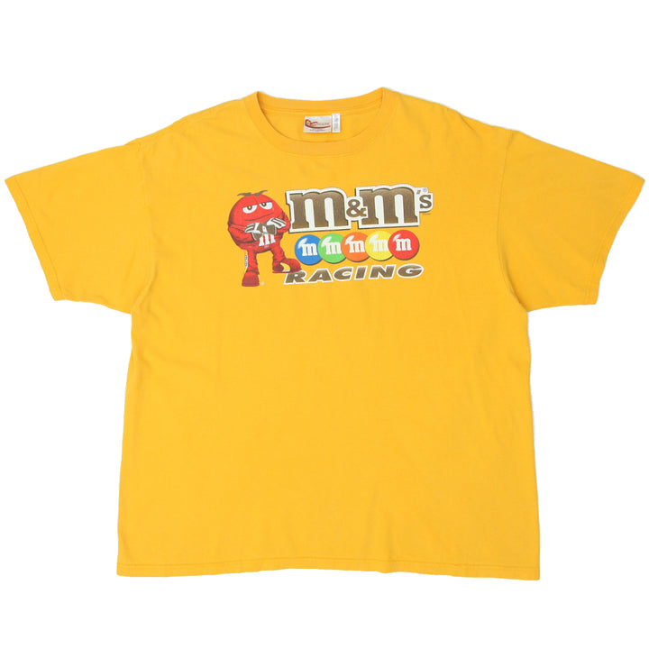 Mens Kyle Bush M&M's Racing T-Shirt Yellow Chase Authentics 2XL