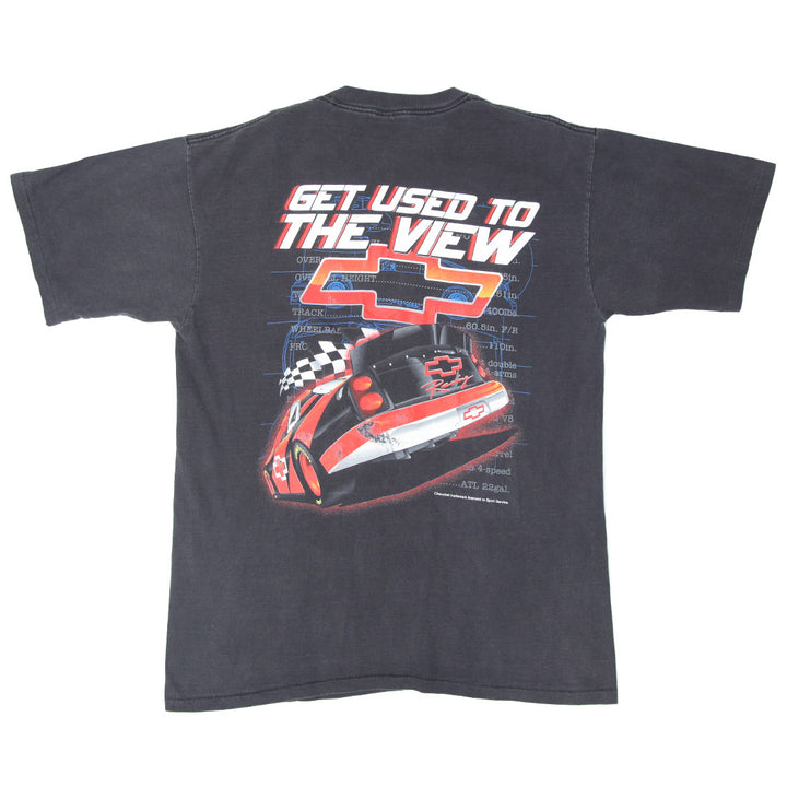 Vintage Chevrolet Racing T-Shirt Single Stitch Black