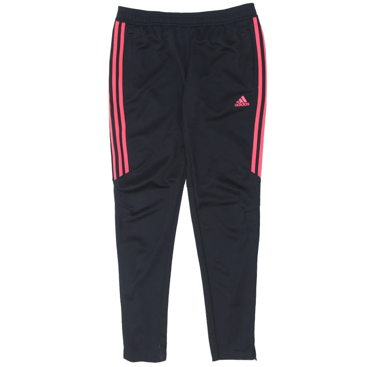 Ladies Adidas Pink Stripe Skinny Track Pants