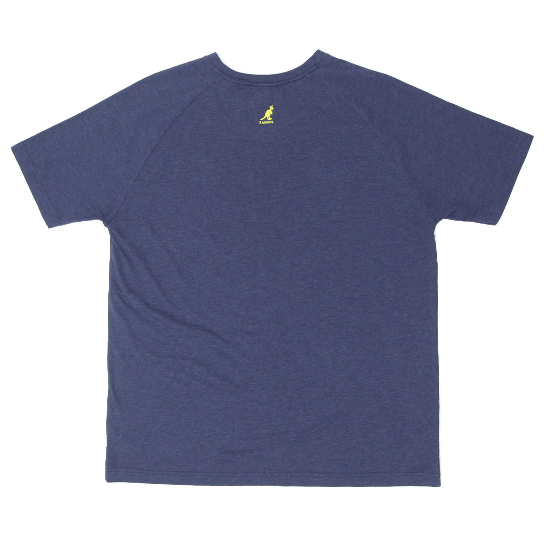 Mens Kangol Navy Crewneck T-Shirt