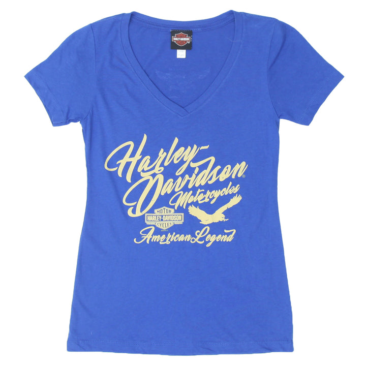 Ladies Harley Davidson V-Neck T-Shirt