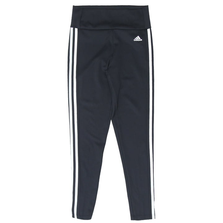 Ladies Adidas White Stripe Workout Pants